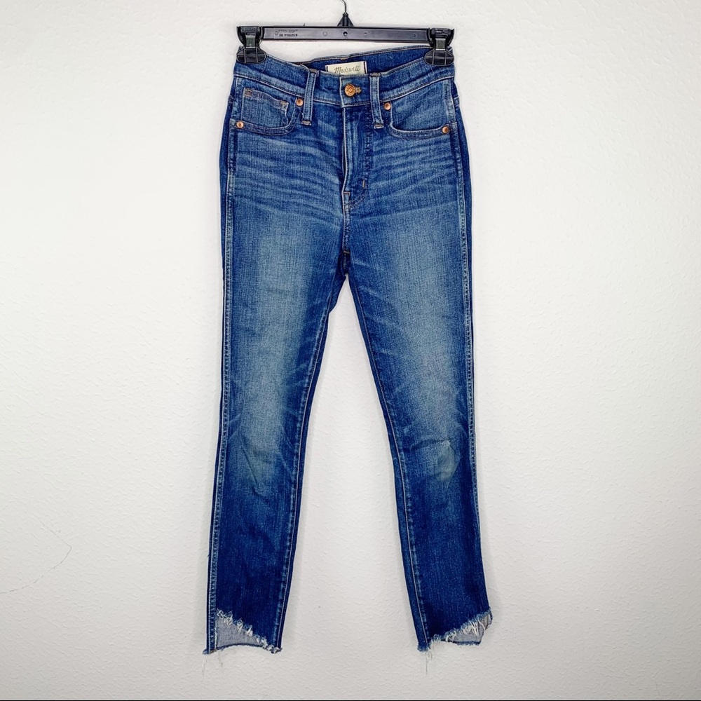 Madewell 10 inch High Rise Skinny 23 D311